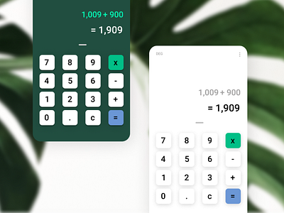 Calculator Design | Challenge #4 | Daily UI