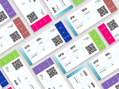 BOARDING PASS UI DESIGN boardingpassui dailyui uiux