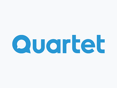 Quartet Logo healthcare identity logo logotype mark mental health quartet