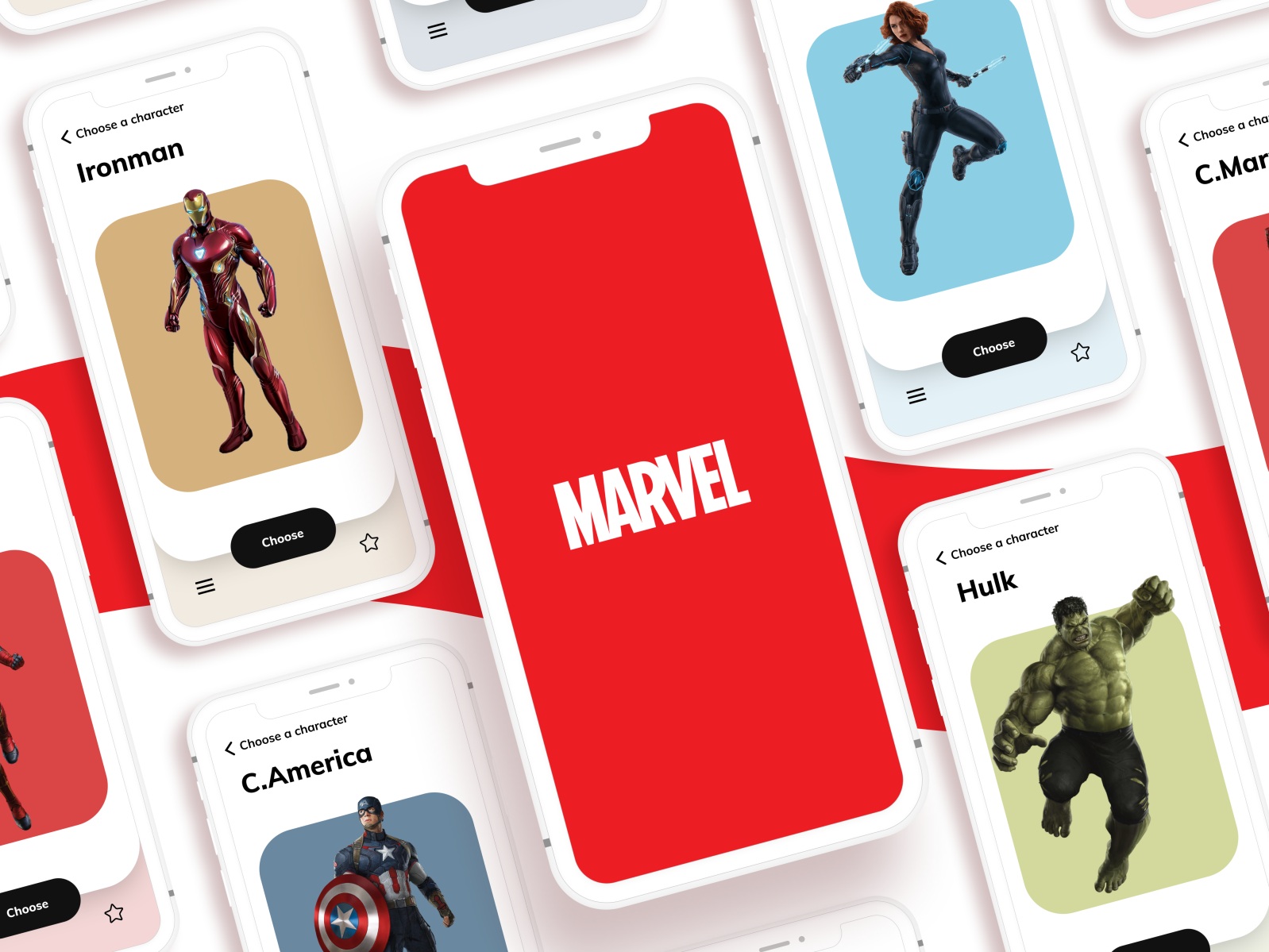 Marvel Mobile Apps