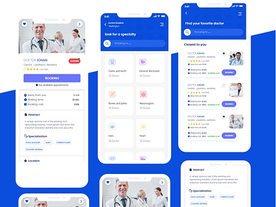 Doctor Appointment Booking - UI /UX APP