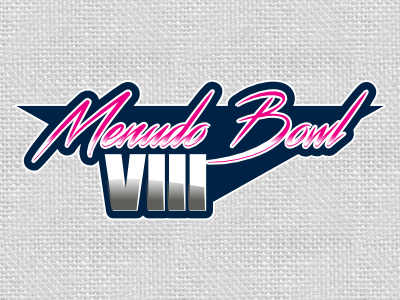 Menudo Bowl Logo Version 2 championship fantasy football