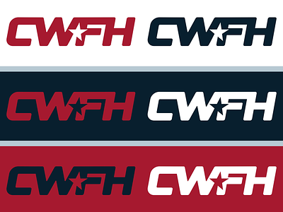 CWFH Proposal logo wordmark wrestling