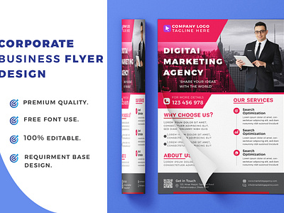 CORPORATE BUSINESS FLYER DESIGN