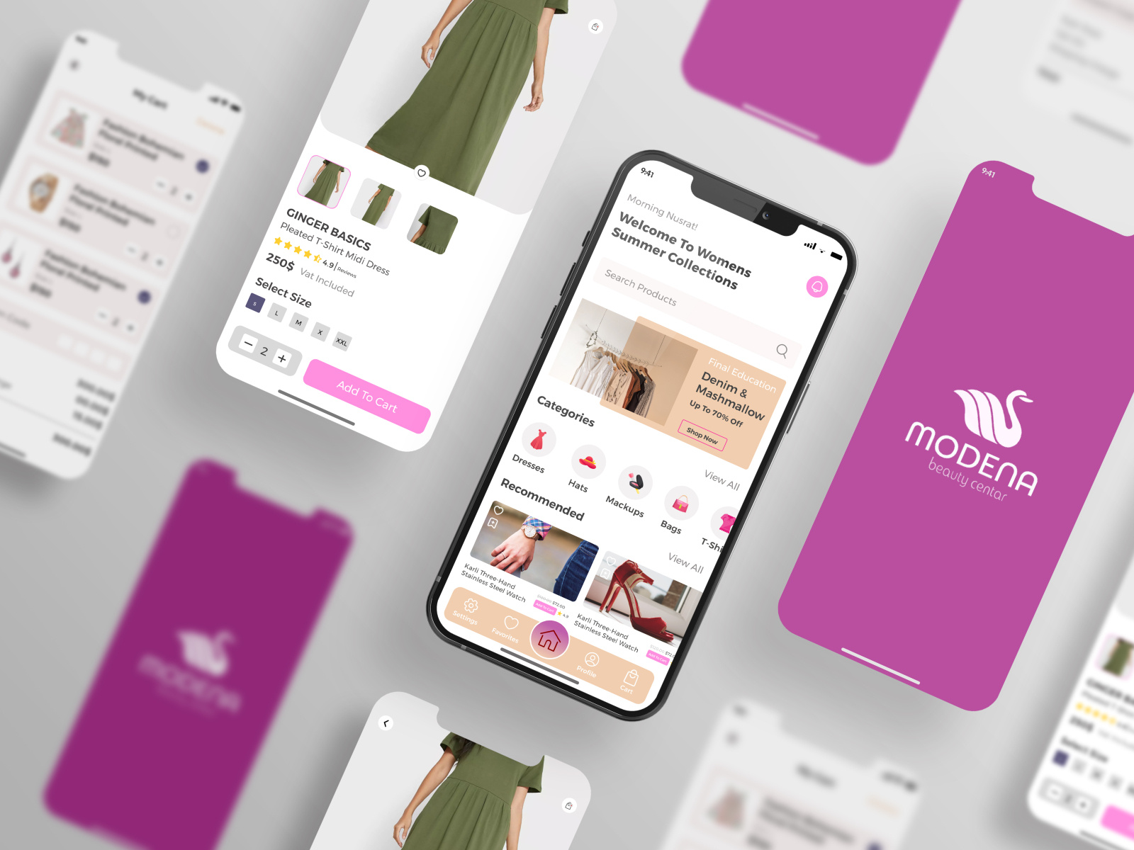 Fashion eCommerce app UI/UX design by Shakil Rehan on Dribbble