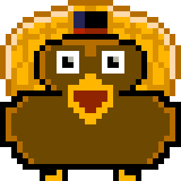 Turkey Greeting pixel thanksgiving turkey