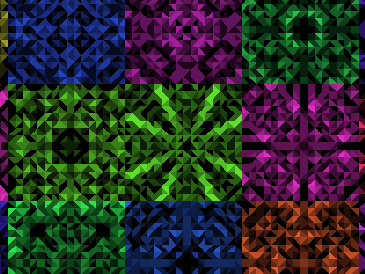 Triangles abstract pattern procedural triangle