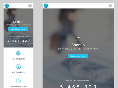 Mobile Responsive view for SpotOn Business