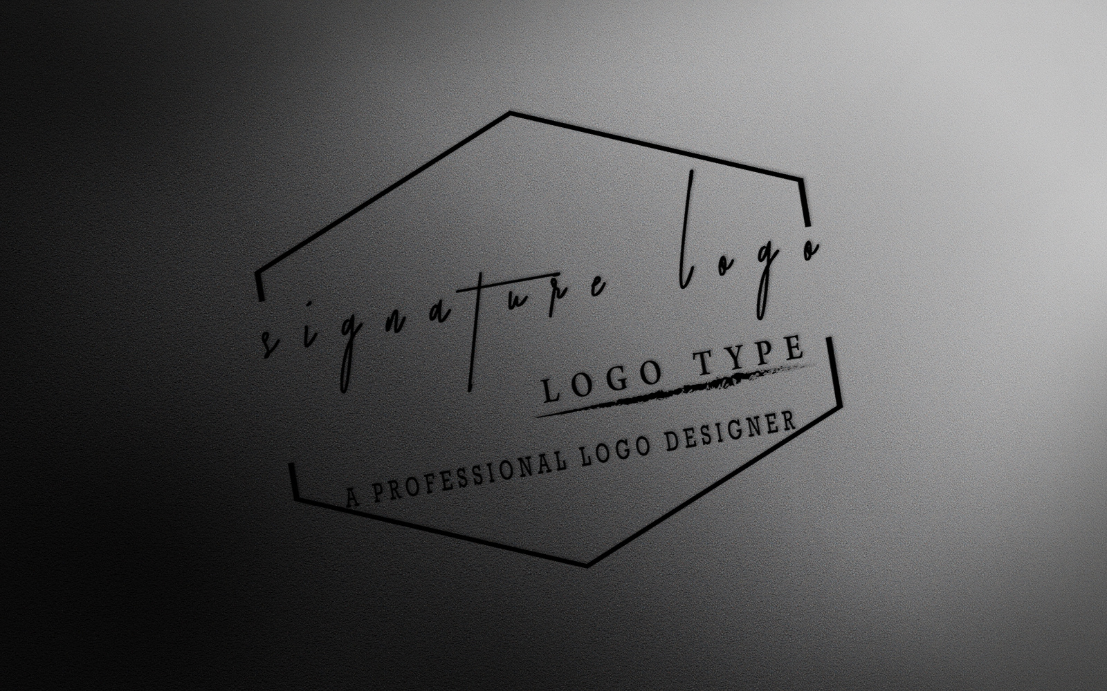 signature logo by Amit Mondol on Dribbble