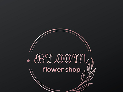 flower shop logo