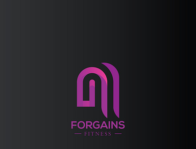 FORGAINS branding character design flat graphic design illustration minimal type typography vector