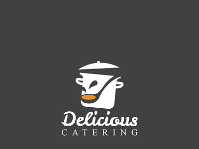 food logo branding design flat graphic design logo minimal typography vector