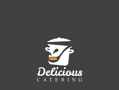 food logo branding design flat graphic design logo minimal typography vector