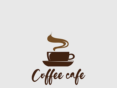 COFFEE CAFE LOGO branding design flat graphic design illustration logo minimal typography ui vector