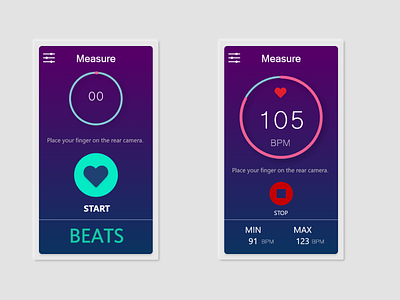 BEATS app design firstshot icon mobile ui ui ui ux ux
