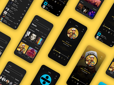 Muzeech - A concept music app