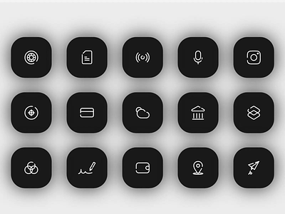 Icons set for a mobile app 3d icons adobe xd icons animated icons app icons figma icons icon pack iconography icons menu icons minimal icons mobile app icons motion graphics navigation icons solid icons trending ui icons ui icons ui ux icons web icons website icons