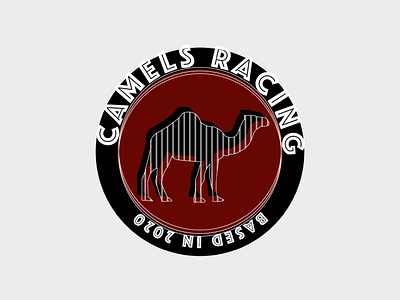 Camel racing | dailylogochallenge arab culture camel graphic designer illusrator illustration logo