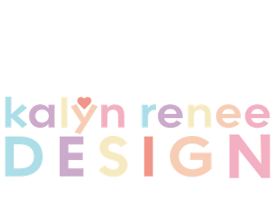 KalynRenee.Design Logo branding design flat icon logo vector