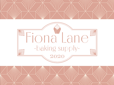 Fiona Lane brand design branding design flat illustration logo logodesign minimal typography vector