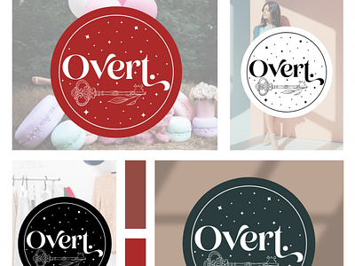 Overt. brand design brand identity brand identity design branding design designer logo logo design typography visual design