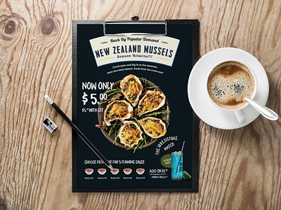 Restaurant Flyer Design Concept