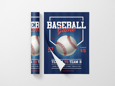 Sports Flyer Design Concept