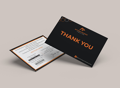Thank You Card Designed For A Amazon Seller amazon thank you card branding business flyer design corporate flyer design flyer design graphic design handout insert card insert card design leaflet design post card post card design product insert card product insert card design thank you card thank you card design