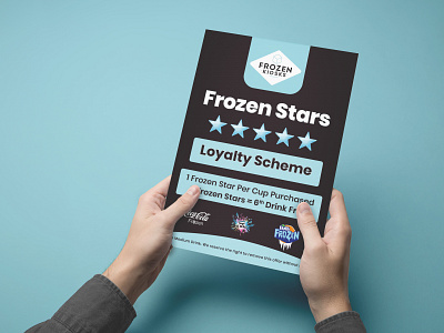 Flyer Design for Frozen Kiosks