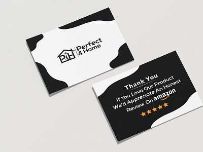 Amazon Thank You Card Designed For Perfect4Home