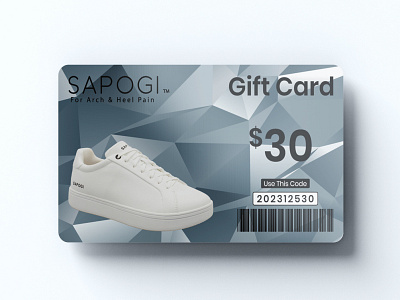 Web Store Gift Card Design