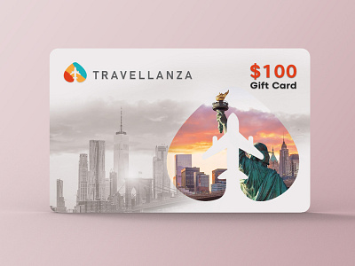 Travel Agency Gift Card Design branding business cards card design cards coupon design design gift card gift card design graphic design loyalty card design post card tourism travel agency voucher design