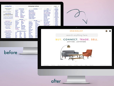 Redesign of Craigslist
