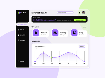 Dashboard Sport Activity