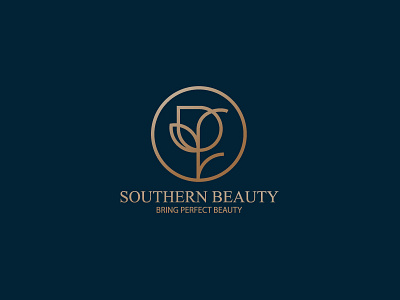Southern Beauty Logo Design art branding design graphic design illustration illustrator logo minimal typography vector