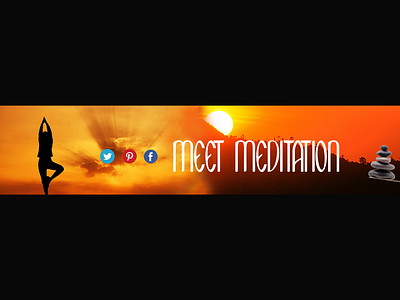 Meditation Channel Banner For Youtube