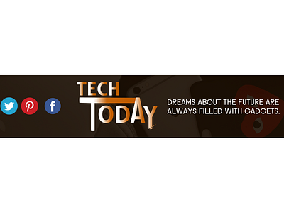 TECH TODAY BANNER Youtube Content Creator channel art channel setup design graphics designer video editing youtube youtube channel youtube channel art youtube content creator youtube logo youtuber