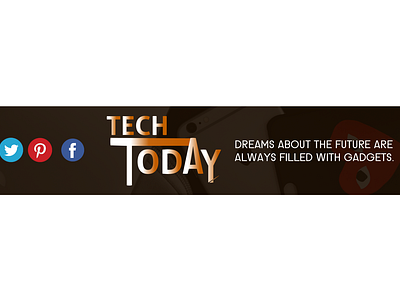 TECH TODAY BANNER Youtube Content Creator