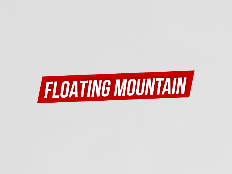 Floating mountain