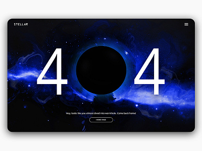 Concept of 404 page