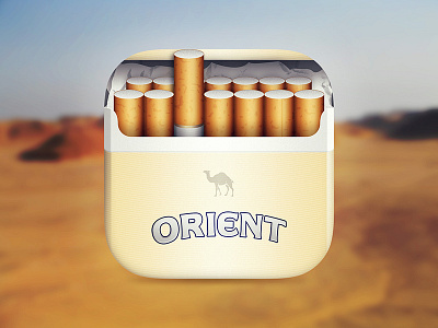 Orient camel cigarette desert egypt icon ios7 orient oriental pack smoke