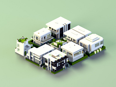 Modern Neighborhood Dribbble