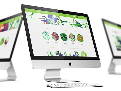 The Plant Game bonus design game green plant quiz web webdesign