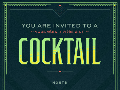 Partie deco invitation paris party type