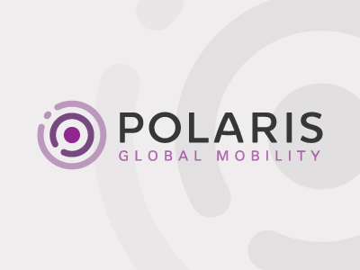 Polaris Logo circles icon logo