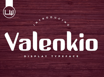Valenkio app branding cover design display font font design game design luxury design modern sans serif typeface typography