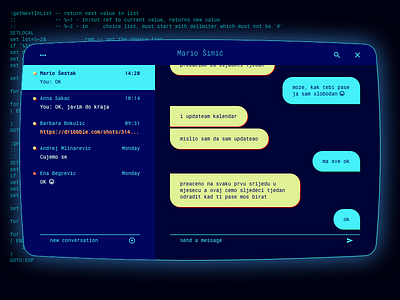 Dos Chat Interface