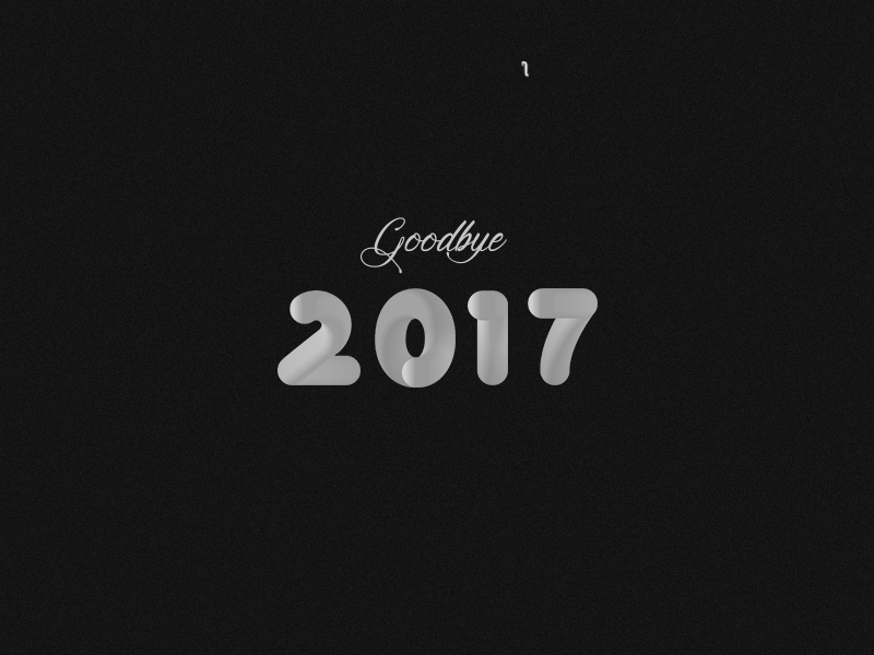 Goodbye 2017 2017 bye december goodbye last week new year year