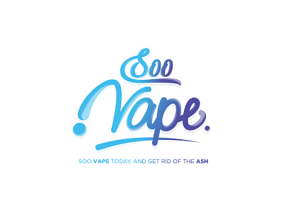 Soo Vape - The Rejected Logo 99designs ash design haze hipster logo smoke smoking vape