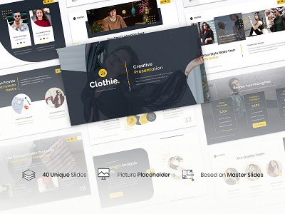 Clothie – Creative Business Presentation Template